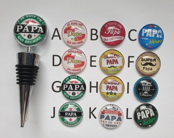 Trousse de toilette homme SUPER Papa//Tonton//Papi//Maitre//Educateur marine//argent Cadeau Fin dann/ée//f/ête des p/ères