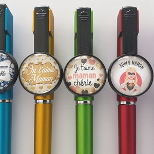cadeau maman noël, stylo maman, maman en or, cadeau fêtes des mères, cadeau maman