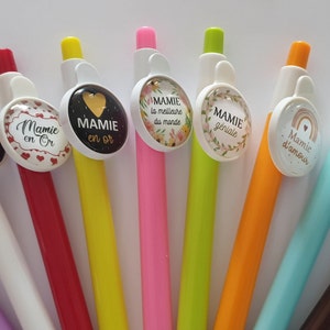 Stylo bille mamie, cadeau mamie, stylo personnalisé, fête des mamie, cadeau mamie