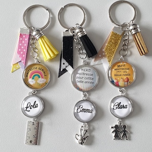 minnares sleuteldeur, gepersonaliseerde minnares cadeau, eindejaar minnares cadeau, school minnares
