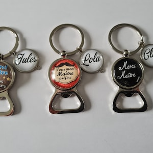 meestersleutelhanger, meestercadeau, eindejaarscadeau leraar