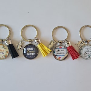 llavero para profesor, regalo de fin de curso para profesor, regalo para profesor