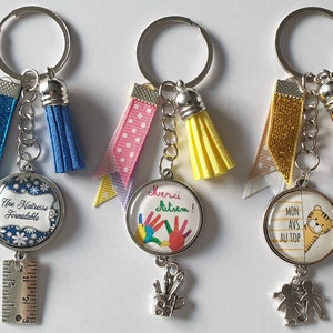 meestersleutelhanger, eindejaarscadeau voor leraar, schoolleraar