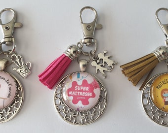 master bag jewel, master keychain, end-of-year master gift, school teacher