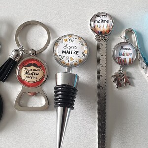 schoolleraar cadeau, meester sleutelhanger, meester cadeau