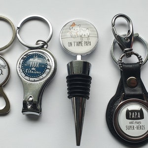 porte clé papa, cadeau papa personnalisé, cadeau fête des pères