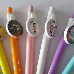 cadeau maîtresse fin d'année, stylo maîtresse, cadeau maîtresse, maîtresse d'école