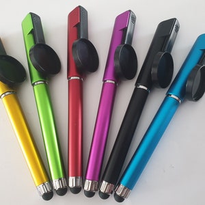 Cabochon support ballpoint pens, customizable pen, cabochon pen image 1