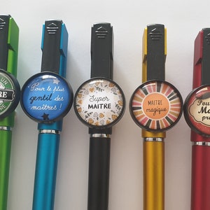 stylo maître, cadeau maître, cadeau maître fin d'année, maître d'école