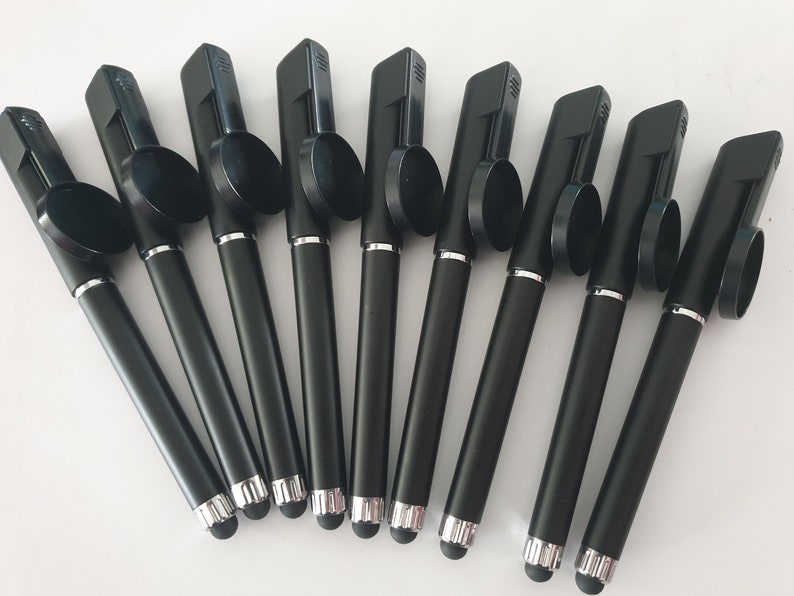 Cabochon support ballpoint pens, customizable pen, cabochon pen image 3