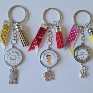 meestersleutelhanger, meestercadeau, eindejaarsmeesteres
