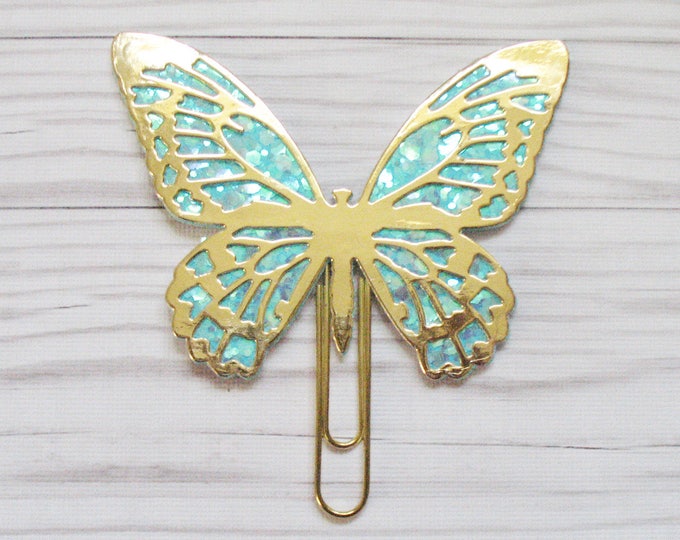 Butterfly Planner Clips, Butterfly Paper Clip, Planner Accessories ...