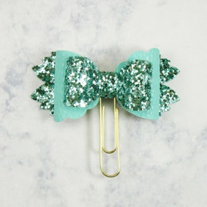 Bow Planner Paper Clip, Glitter Bow Planner Clip, Planner Paper Clip, Bow Paperclip, Bookmark, Planner Bows.