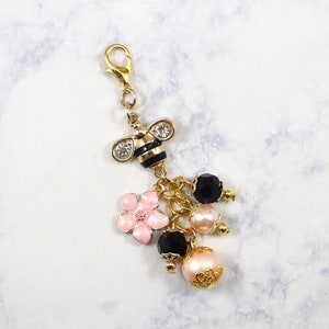 Bee Planner Charm/ Charm/ Planner Charms/ Travelers Notebook Charms/ Planner Charm For Tn/ chunky planner Charm.