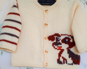 Gilet en laine - Cadeaux de naissance fait main, la nouvelle tendance à  adopter - Elle