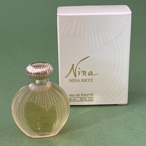 Nina by Nina Ricci eau de toilette vintage collectible perfume miniature 6ml 20Fl.Oz