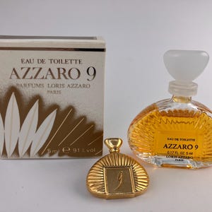 Azzaro 9 Eau de Toilette by Loris Azzaro miniature and pin