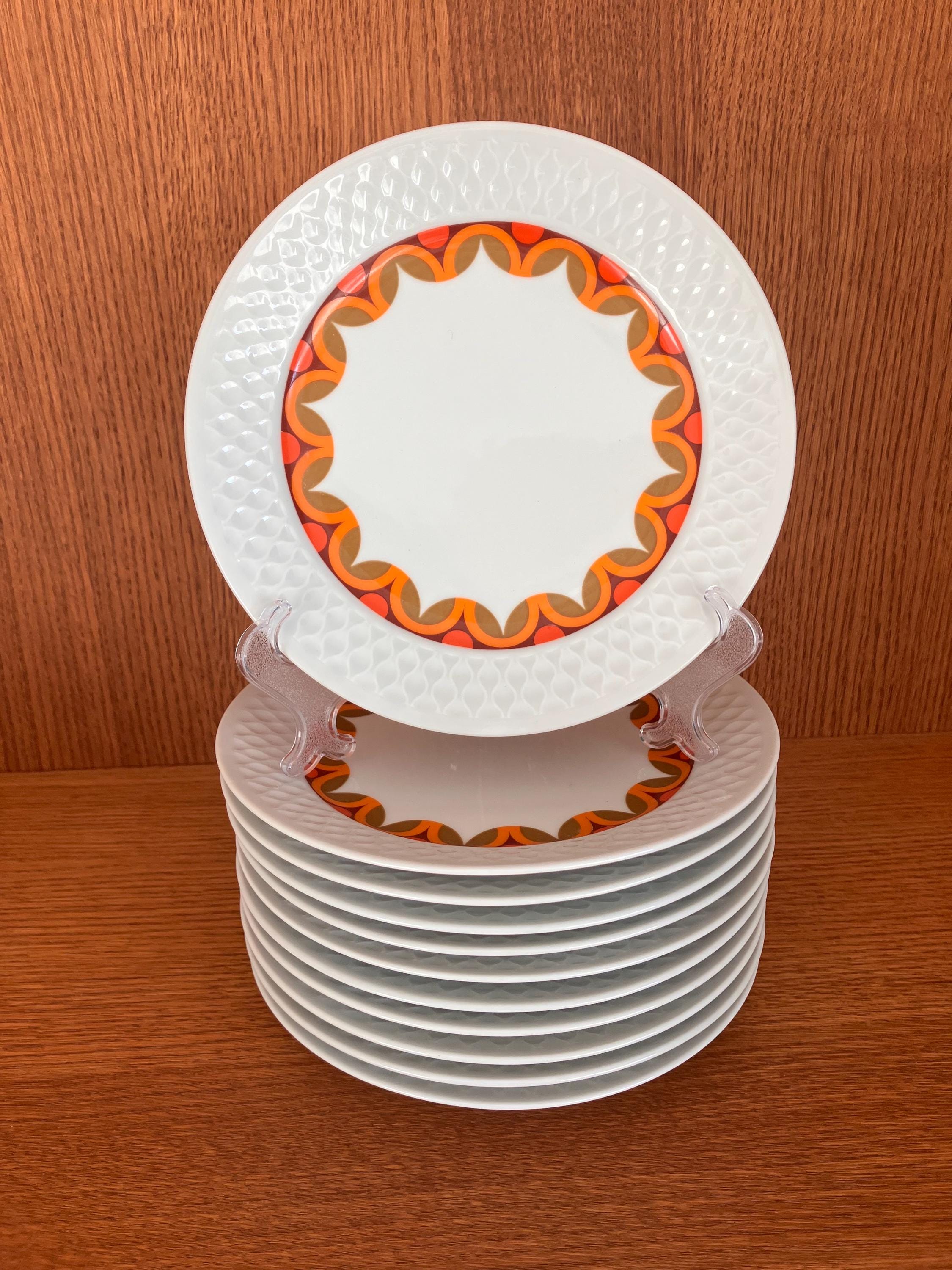 Assiette Enfant Porcelaine Schirnding Bavaria - Années 1920, Décoration Poupée
