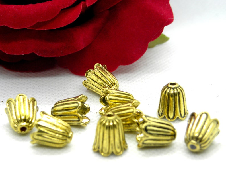 cap, godroned cap Golden Bell Capas hide knot Dilnated tip cap golden cap bell bell