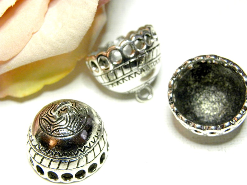 Indian beaker bell metal tip cap cap Indian knot cache knot cover candlestick belar Indian candlestick beaker