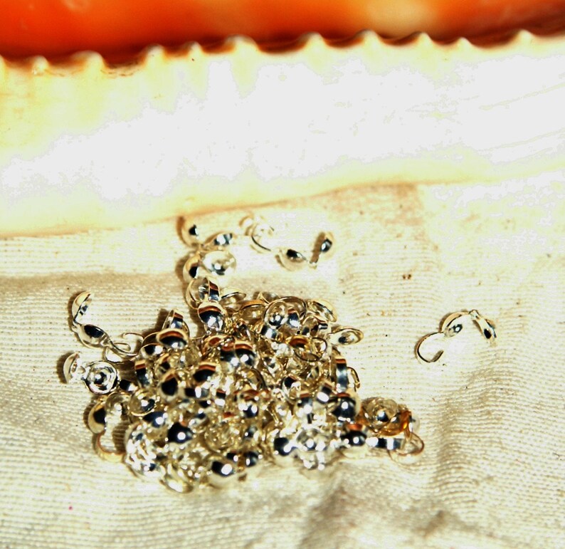 Cover knots X40 silver balls 6mm