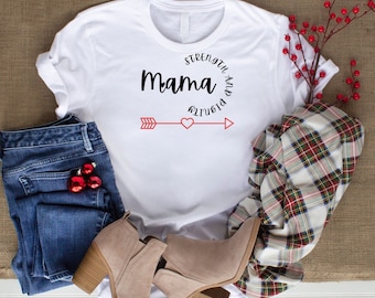 Mama Strength and Dignity Mothers Day, Religious, Proverbs 31 T-shirt