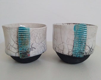 Duo de tasse Raku