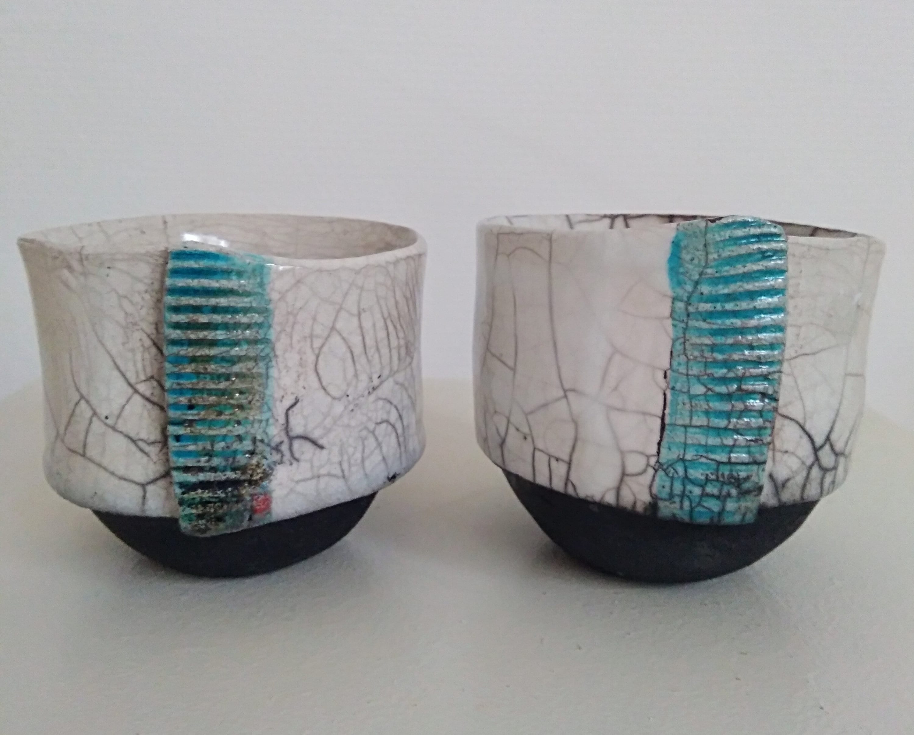 Duo de Tasse Raku