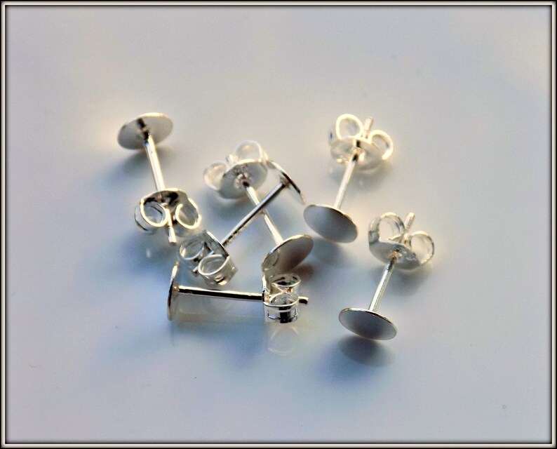 925 Apprêts Bijoux 5 mm Split Rings Sterling Silver