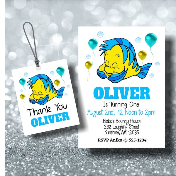 Fish Birthday Card - Etsy