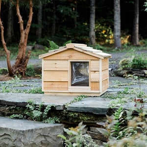 Large Outdoor Cat House – Insulated Feral Cat Shelter for Winter and Summer