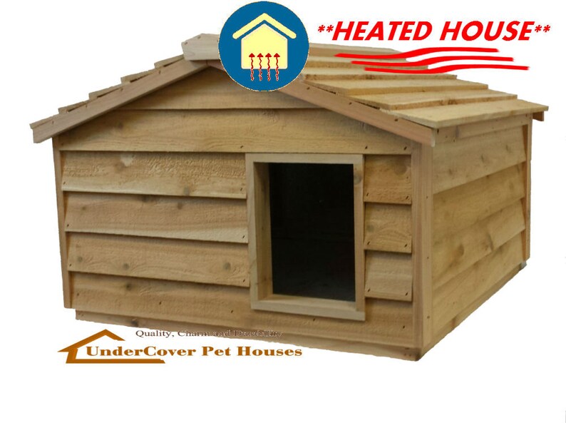 Extra Large Heated Cat House Etsy