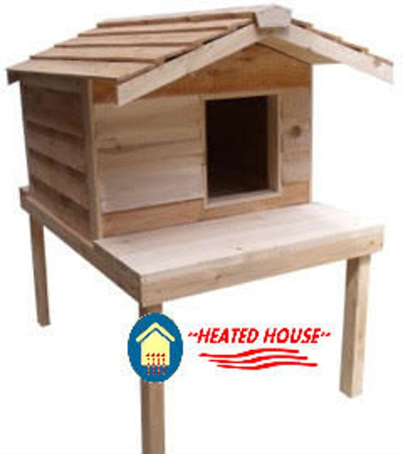 heated cat kennel