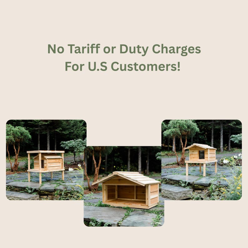 Large Outdoor Cat House – Insulated Feral Cat Shelter for Winter and Summer image 2