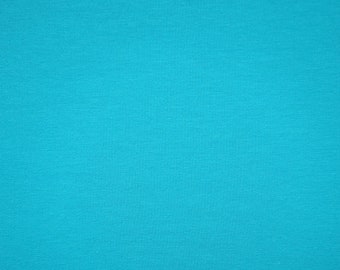 Sweat blau uni, 50cm, Hersteller von Little Darling, French Terry, Öko-Tex