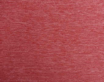 Fleece rot mélange, leicht, 50cm, Hilco Tino, leichter Fleecestoff, meliert, Öko-Tex