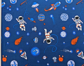 Jersey Astronauten, 50cm, Hilco, Special Stars, Weltraum, blau, Öko-Tex
