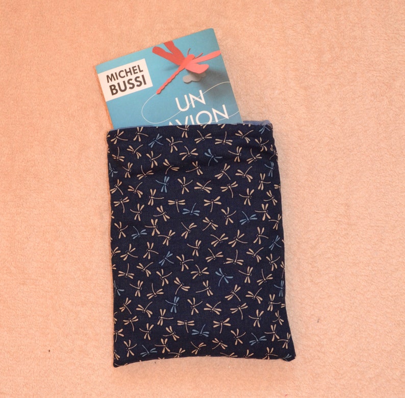 Sleeve book pochette pour livre de poche en tissu coton et Etsy