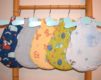 Sleeping bag, baby sleeping bag, blanket, sheets for dolls and baby dolls by Paola Reina, Corolle, Minikane