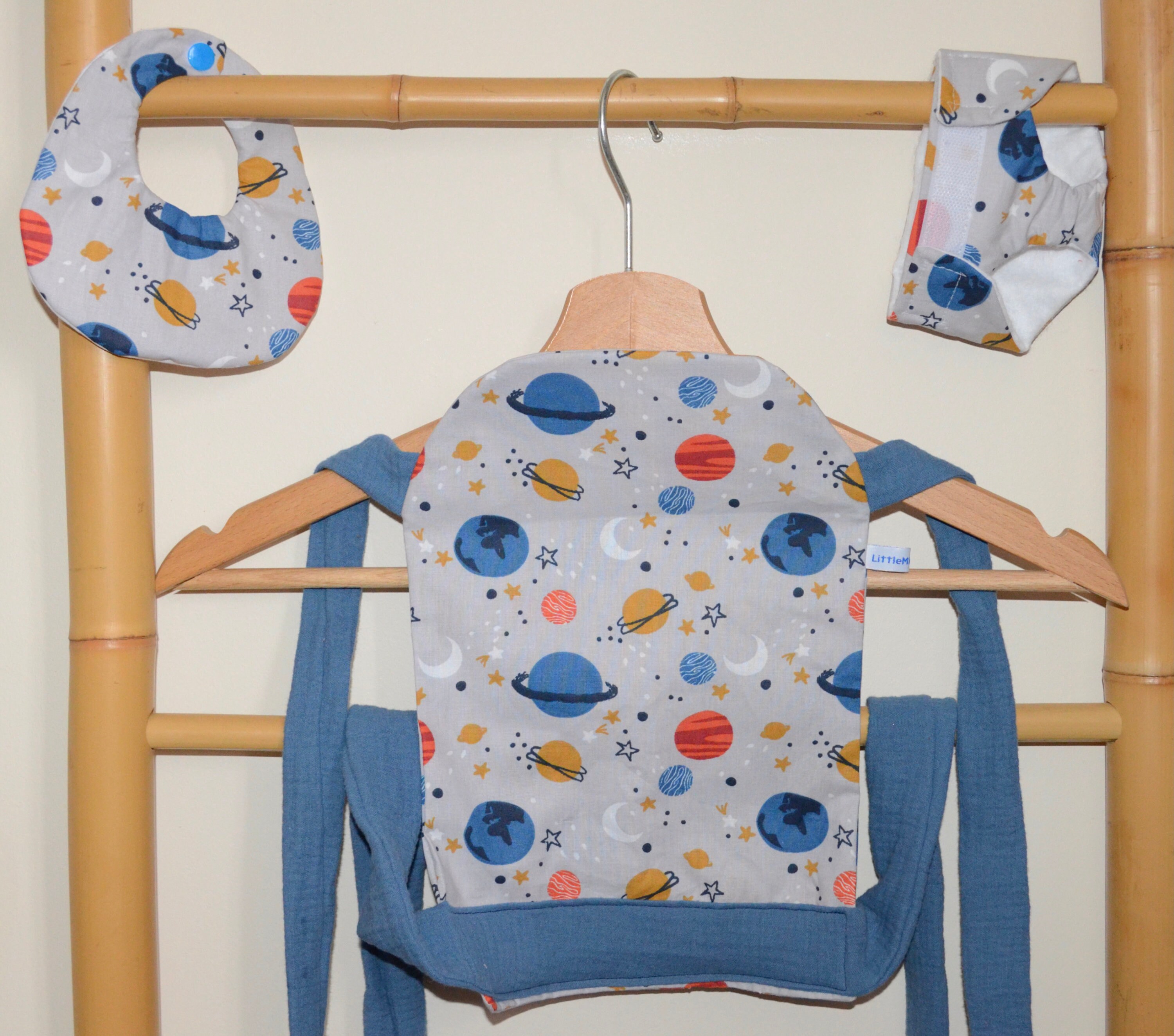 Trio Bib Diaper and Baby Holder Doll Holder Physiological - Etsy