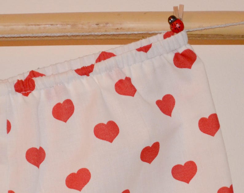 Bloomer bloomers baby shorts and Red 3months to the hearts 24 months child onesie