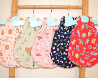 Sleeping bag, baby sleeping bag, blanket, sheets for dolls and baby dolls by Paola Reina, Corolle, Minikane