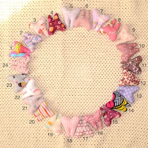 Coussin en forme de dent pour les dents de lait pour la petite souris ou la fée des dents tons rose