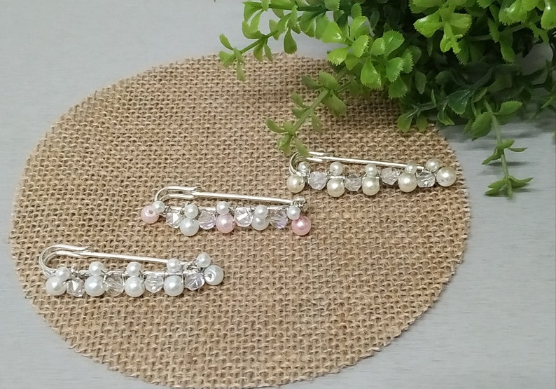 Remonte traine - broche pour mariée - turquoise chocolat - Un grand marché