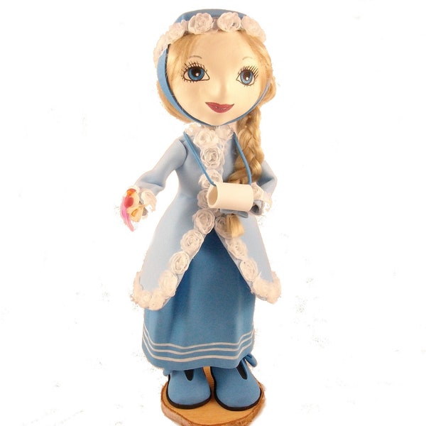 Poupée décorative Fofucha, Figurine russe, Poupée artisanale, idée cadeau pour femme