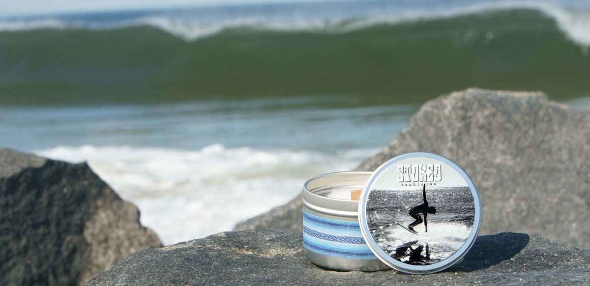Stoked Candle™ OG SURF WAX Scent Hand Poured 100 Soy Wax Etsy