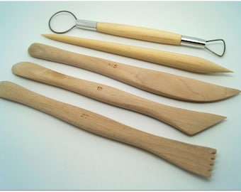 Set of 5 tools - 10 finishes - modeling tool