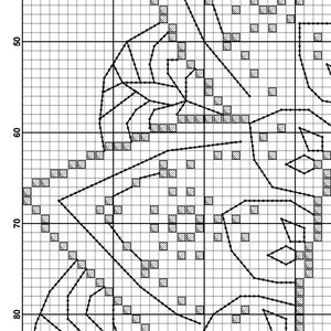 White Mandala 4 Cross Stitch Pattern Geometric Design Mandala - Etsy
