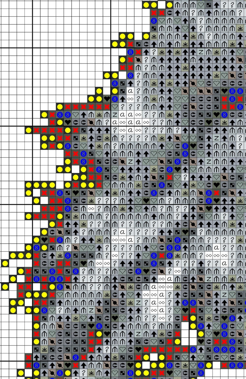 Lion on black aida cross stitch pattern Animal cross stitch Etsy