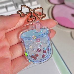 Character Boba Keychain || Decoration Accessories